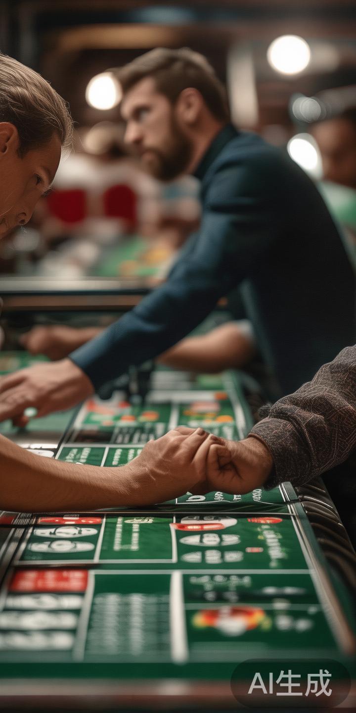 在传统的体育博彩中，玩家可以根据对比赛的不同判断进