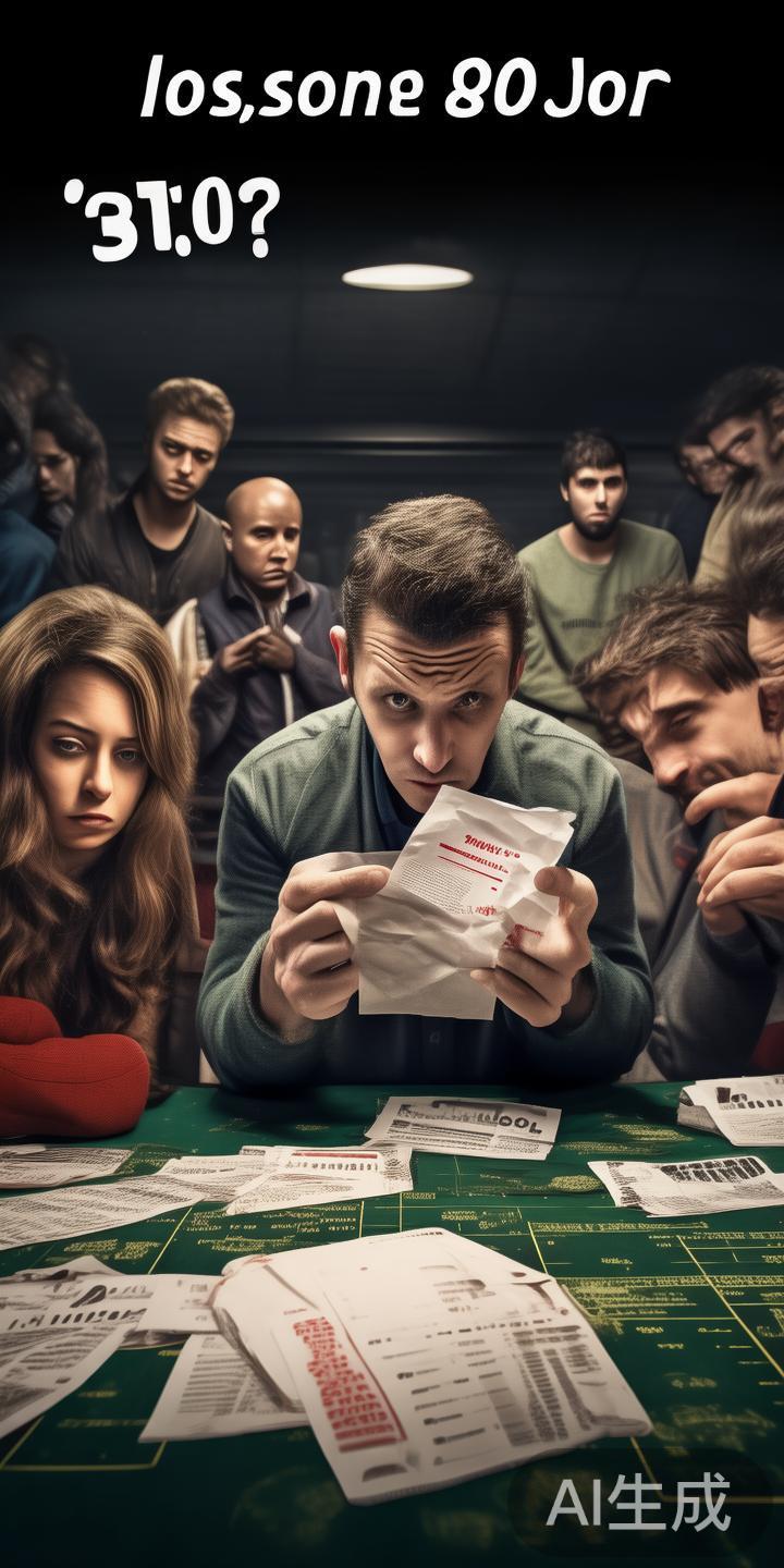 许多人在面对赌博时常会陷入困境，尤其是在投注失利之